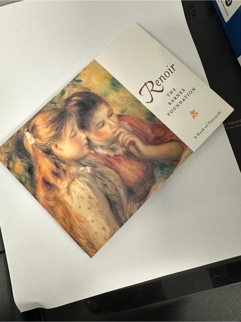 The Barnes Foundation Renoir a book of postcard